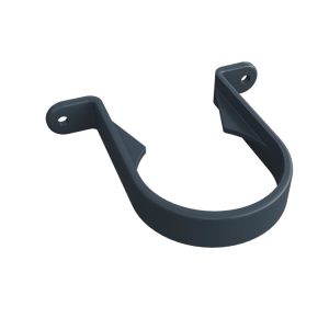 FreeFlow 68mm Round Downpipe Flush Clip Anthracite Grey (FRR536AG)