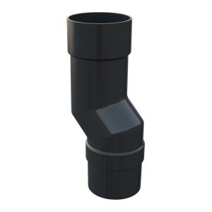 FreeFlow 68mm Round Downpipe Mini Offset Anthracite Grey (FRR532AG)