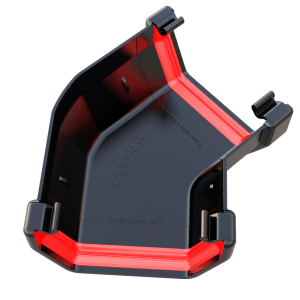 FreeFlow 114mm Square Gutter 135° Angle Anthracite Grey (FRS604AG)