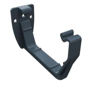 FreeFlow 114mm Square Gutter Fascia Bracket Anthracite Grey (FRS609AG) (Pack Of 5)