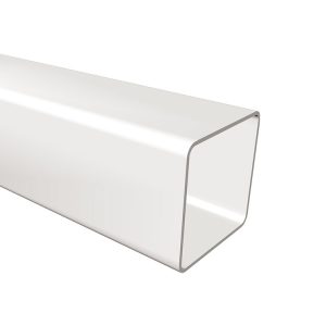 FreeFlow 65mm Square Downpipe 4 Metre White (FSP400)