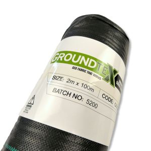 GROUNDTEX Ground Cover Fabric - 2m x 100m (Folded)