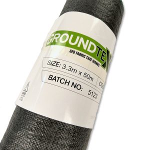 GROUNDTEX Ground Cover Fabric - 3.3m x 50m (Folded)