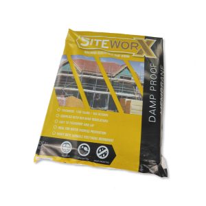 Pack of 8 x SITEWORX DPM Mini Pack - 1200g/300 micron - 3m x 4m