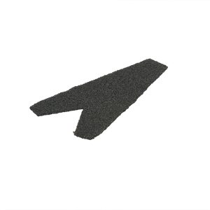 Corotile Lightweight Metal Roof Sheet Ridge End Cap - Charcoal